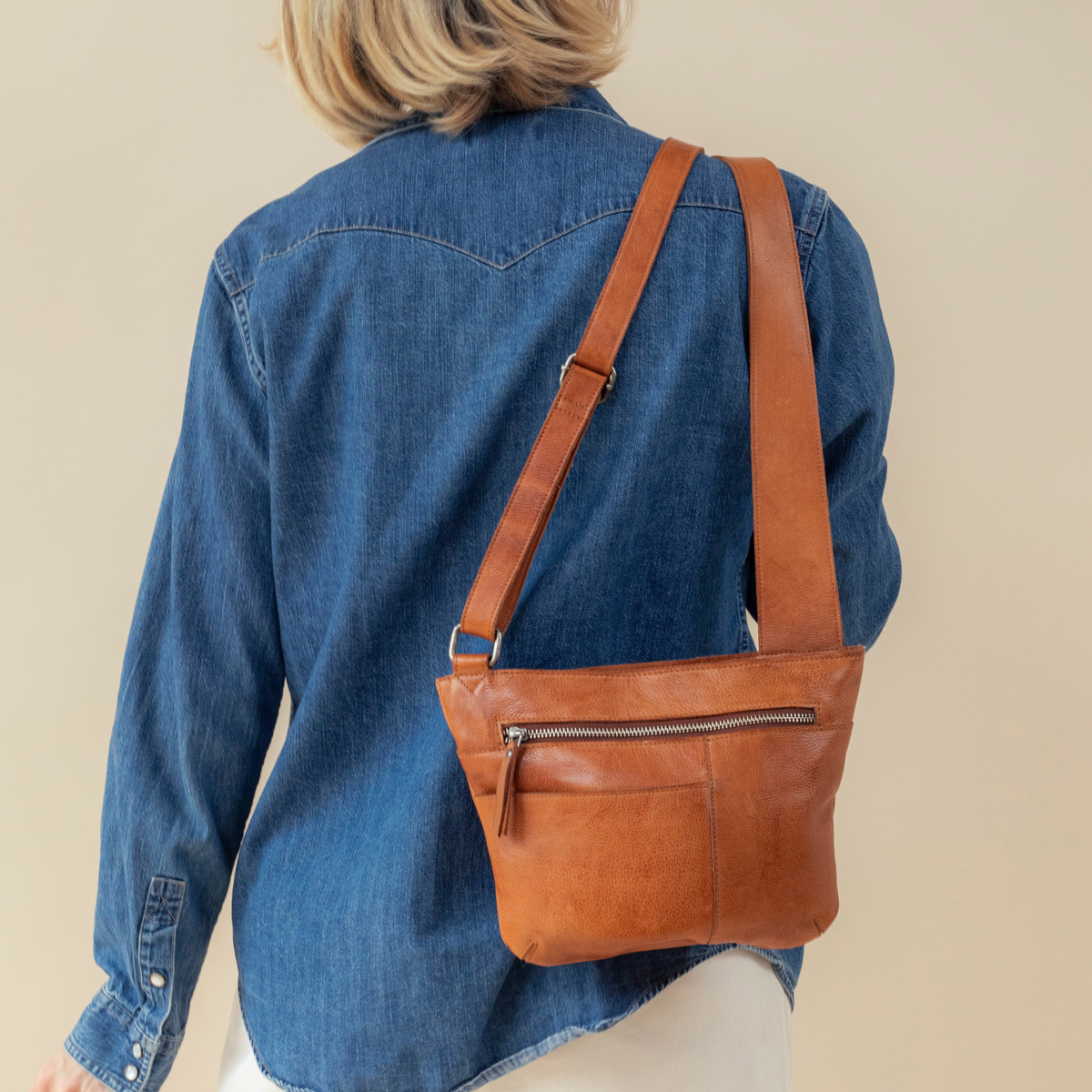 Arden Leather Crossbody