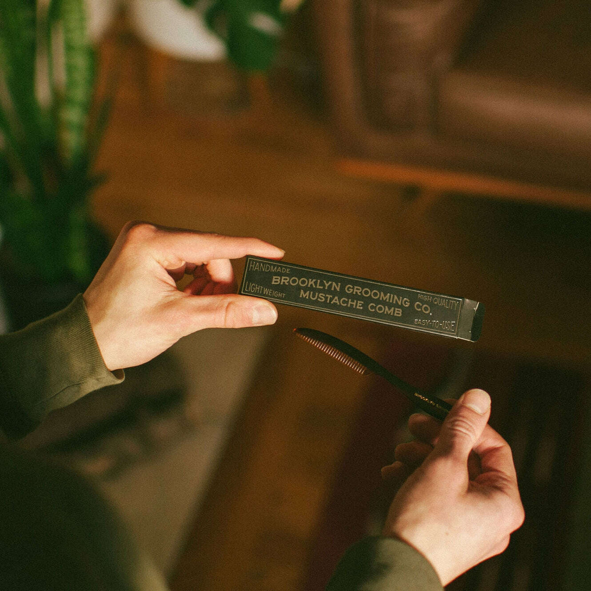 Mustache Comb