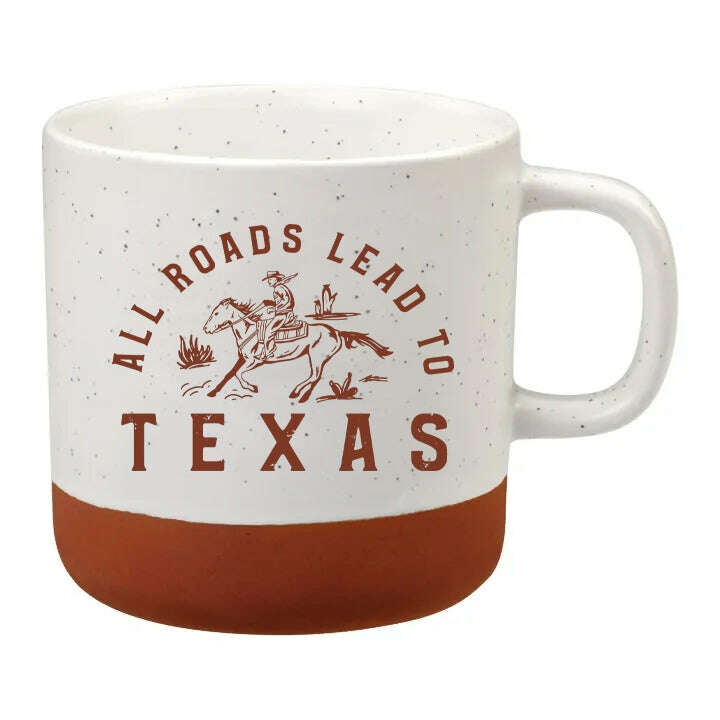 All Roads Lead To Texas Mug - Speckled Mug