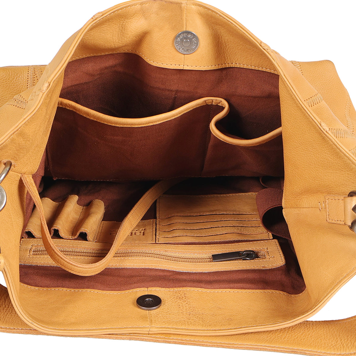 Bree Diamond Leather Shoulder Bag