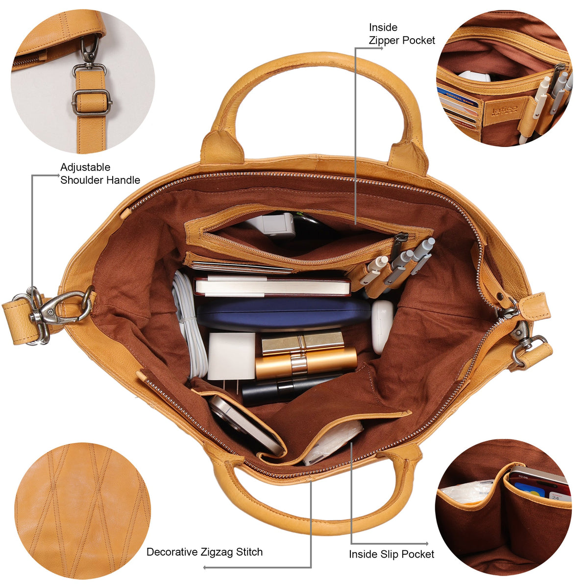 Claudia Diamond Leather Crossbody Bag