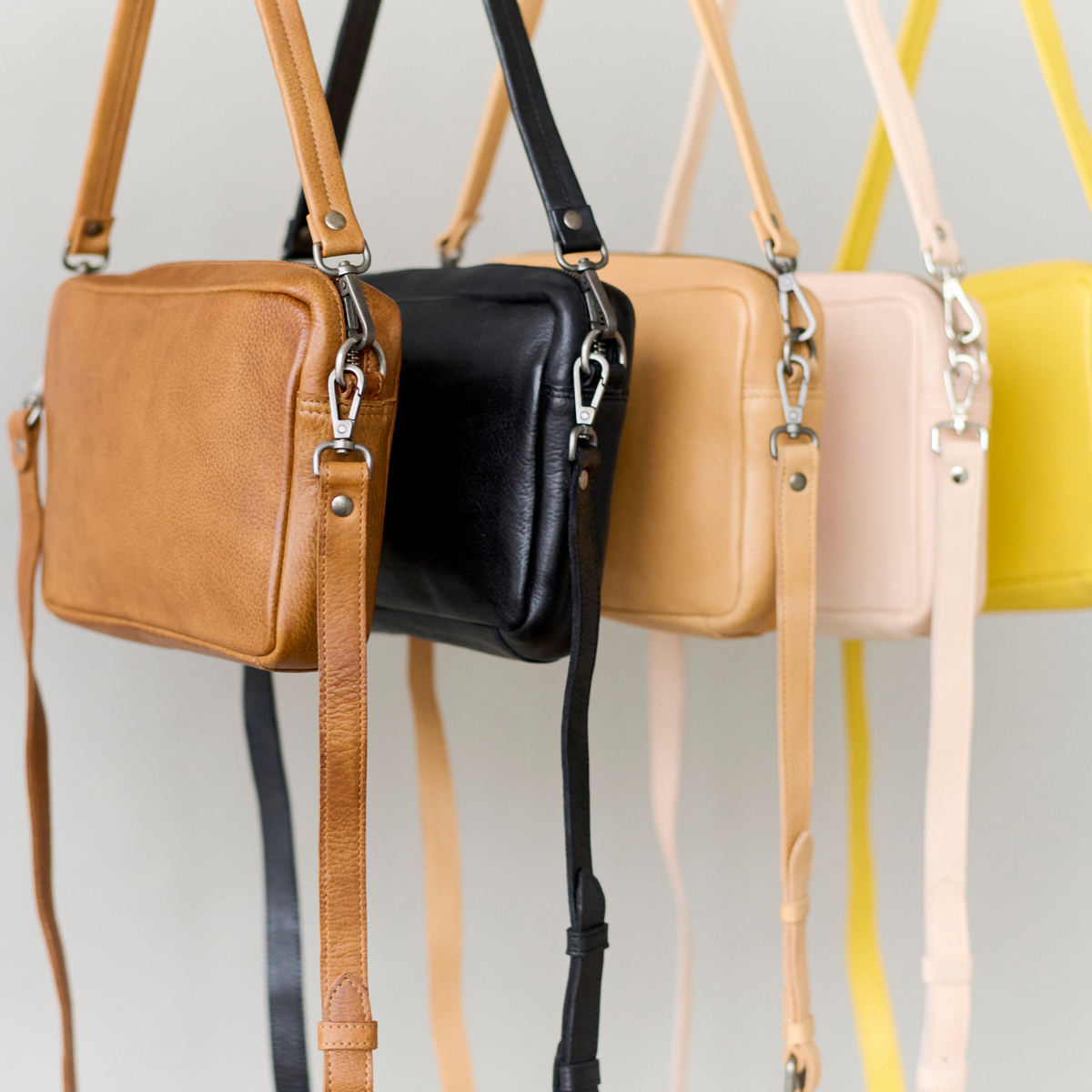 Draper Leather Crossbody Bag