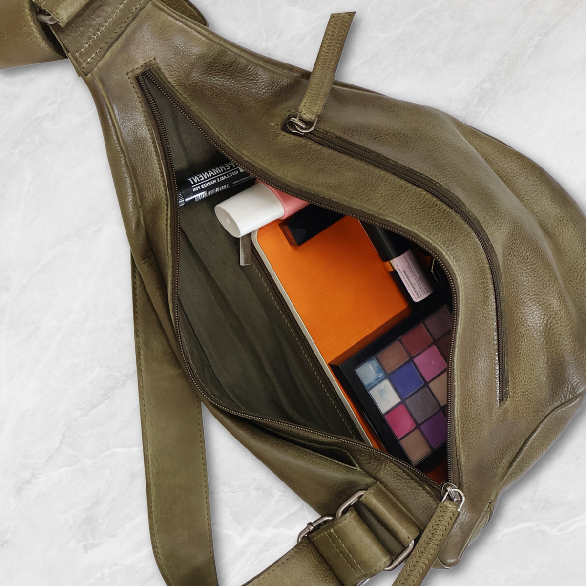 Hippie Leather Sling Bag