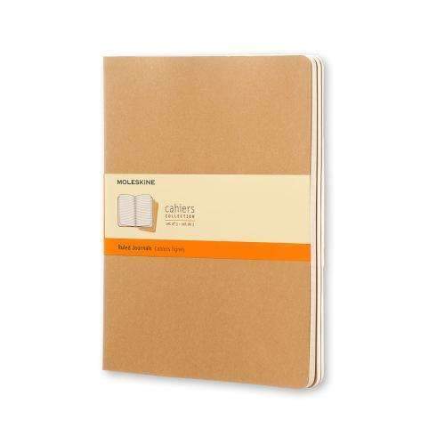 Moleskine Cashier Journal Refill, Soft Cover, Large (5" x 8.25") (Set of 3)