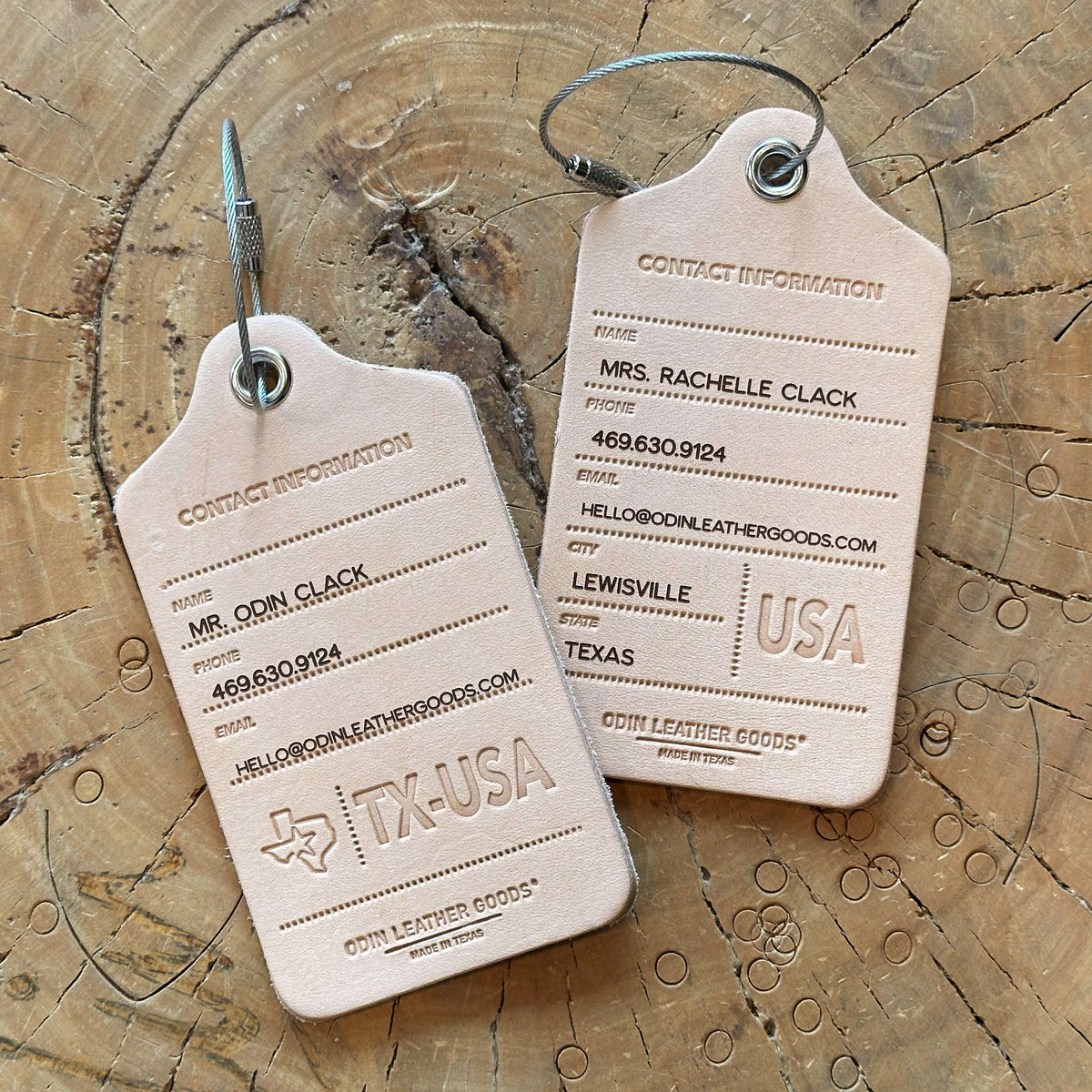 Bag Tag - Custom Engraved
