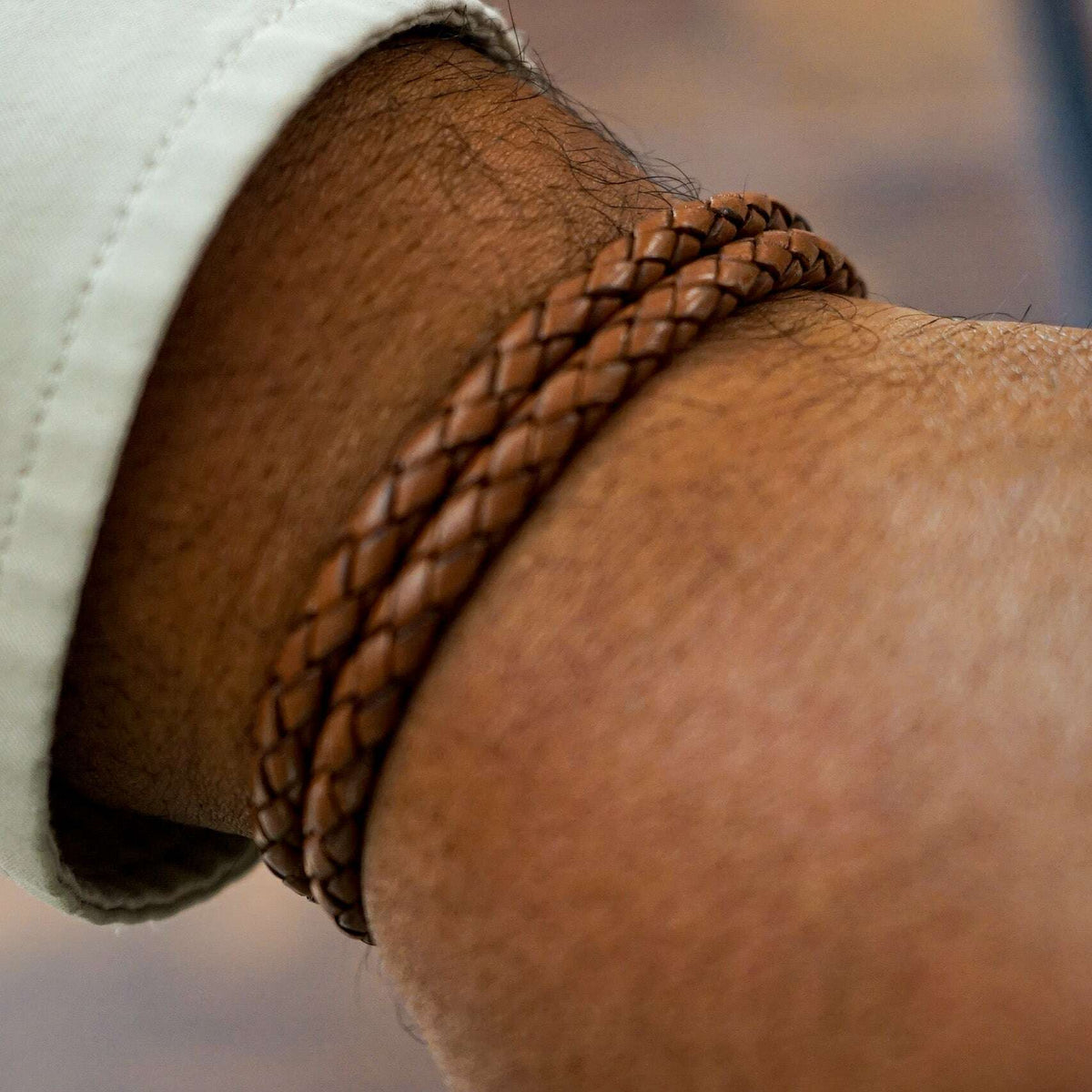 Hook + Loop Leather Bracelets
