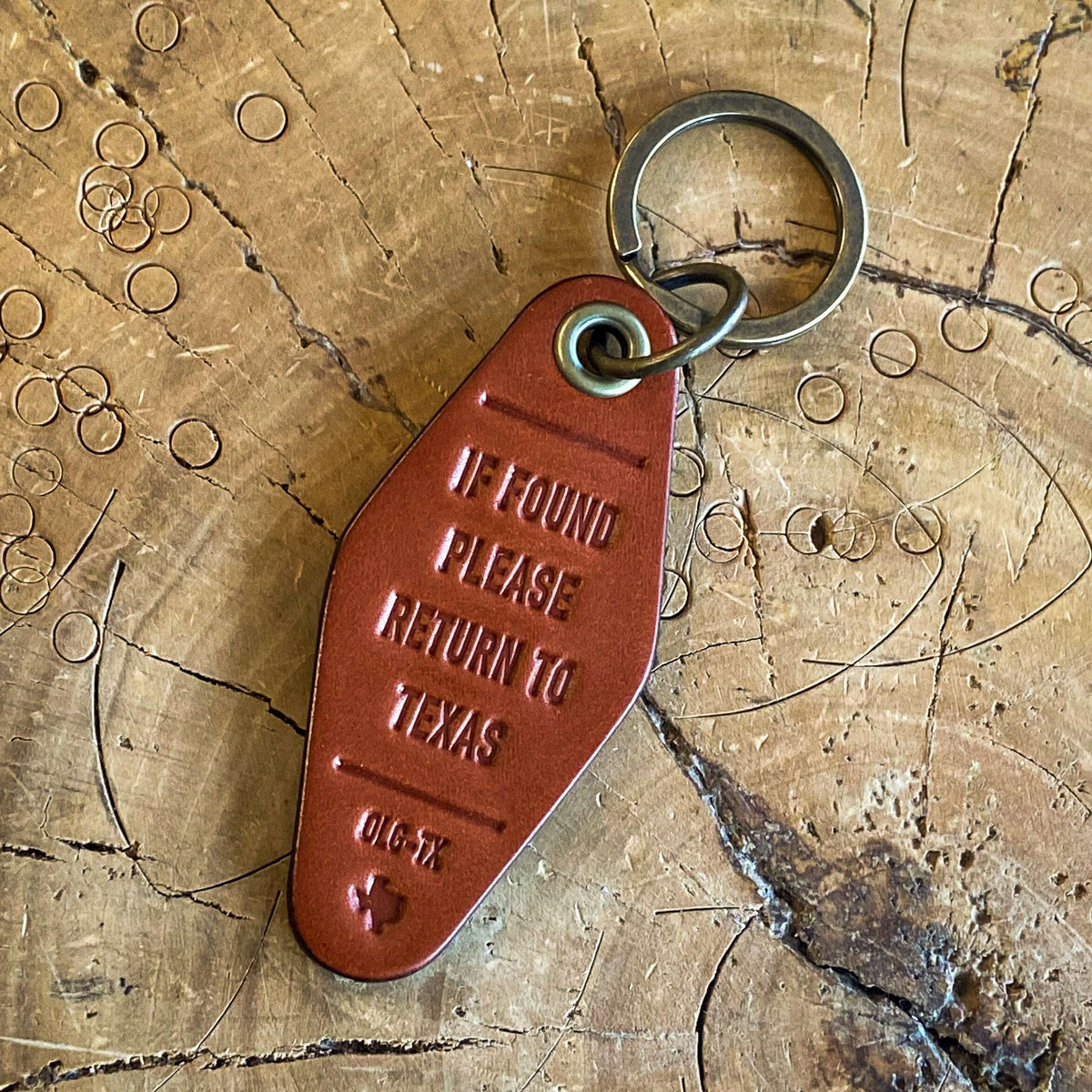Keychain – If Found Please Return to Texas