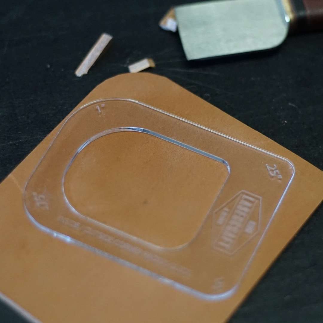 Leathercraft Corner Radius Guide