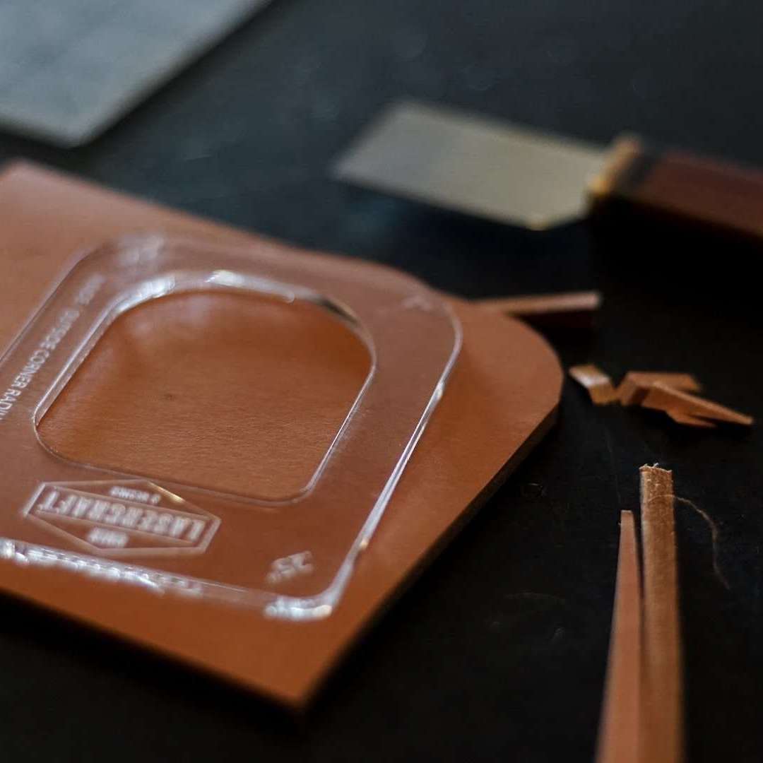 Leathercraft Corner Radius Guide