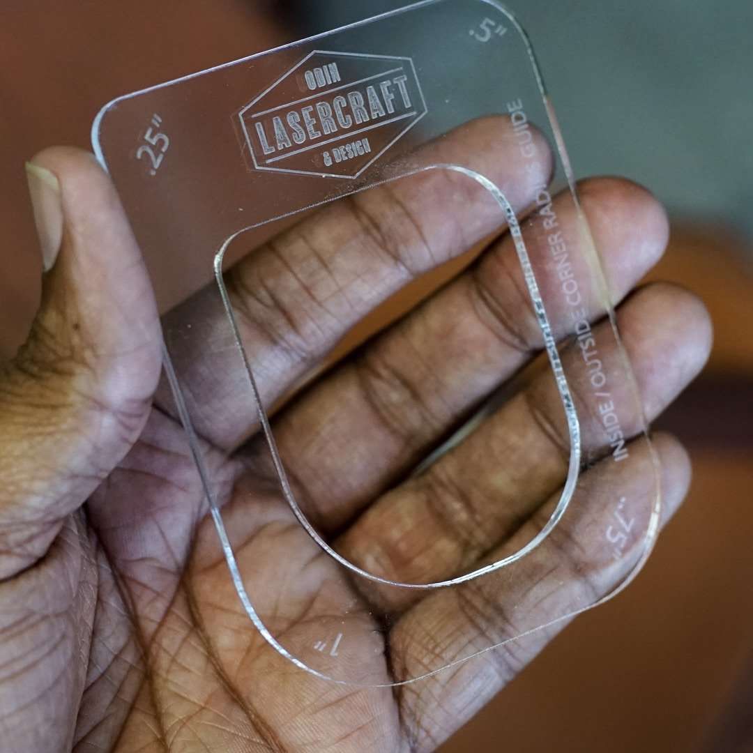 Leathercraft Corner Radius Guide