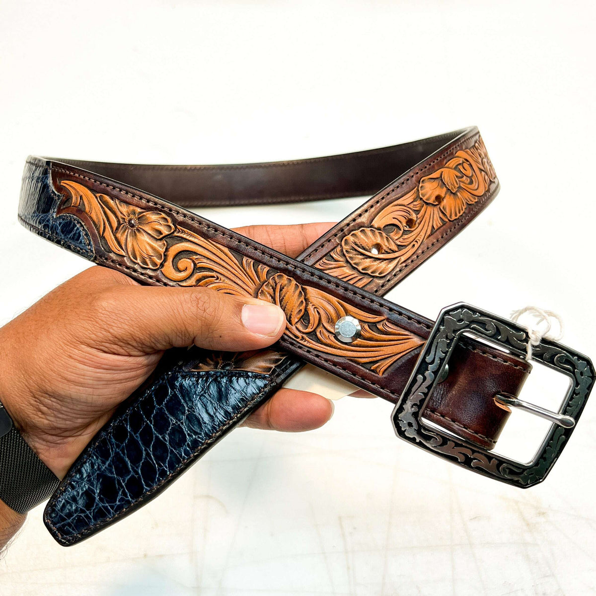 Hand Tooled Belt