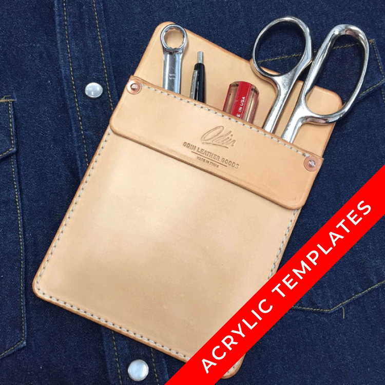 Tradesman Pocket Protector Acrylic Template