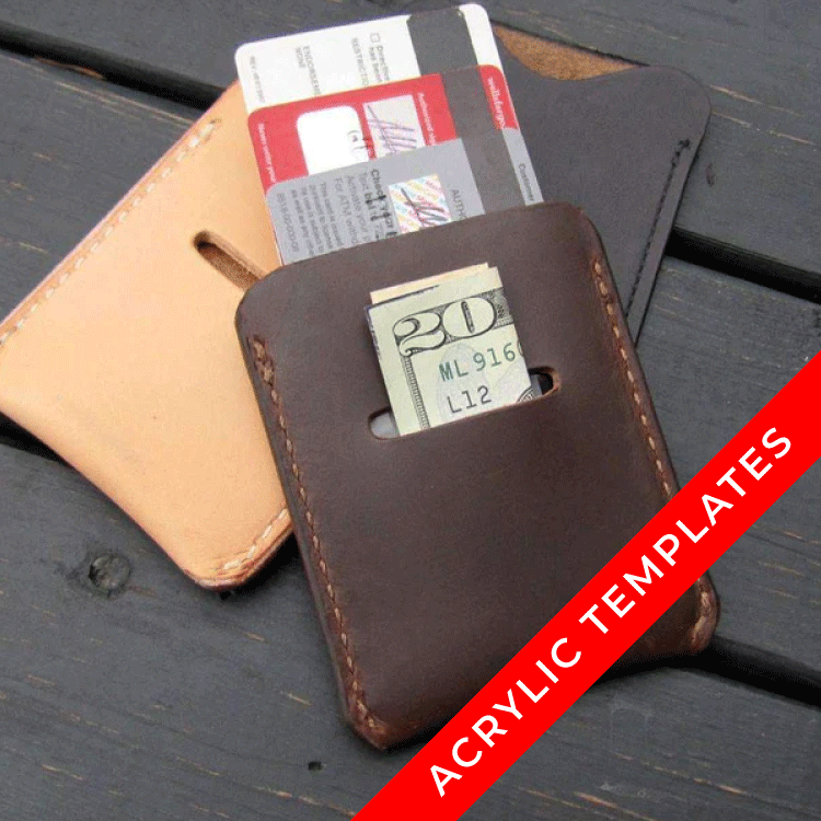 Card Wallet Acrylic Template