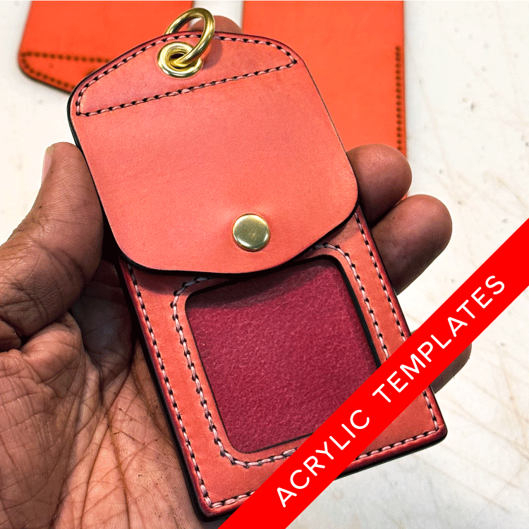 ID Badge Holder & Wallet Acrylic Template Set