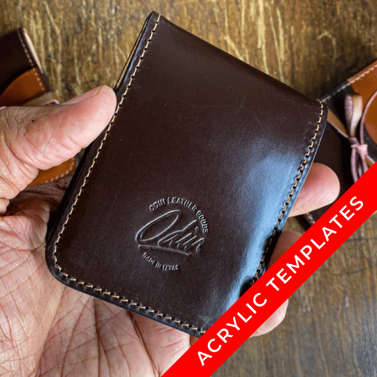 Rancher’s Bi-Fold Card Wallet Acrylic Template Set