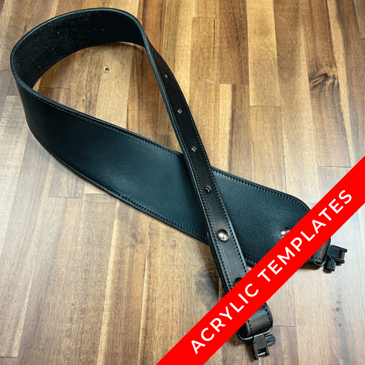 Leather Rifle Sling Acrylic Template Set