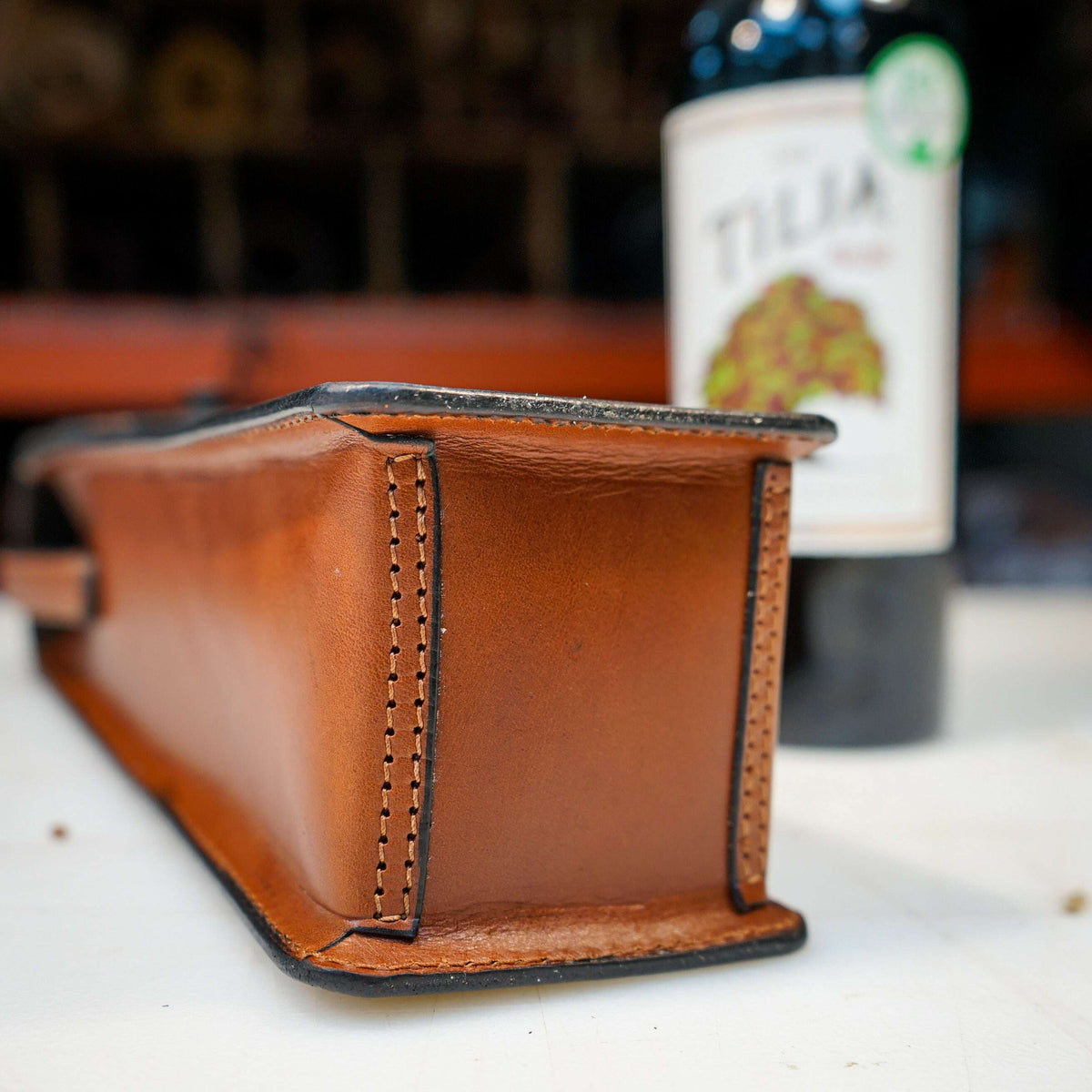 Leather Wine Tote Acrylic Template Set