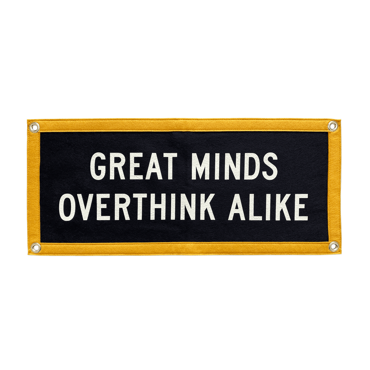 Camp Flag: Great Minds Overthink Alike