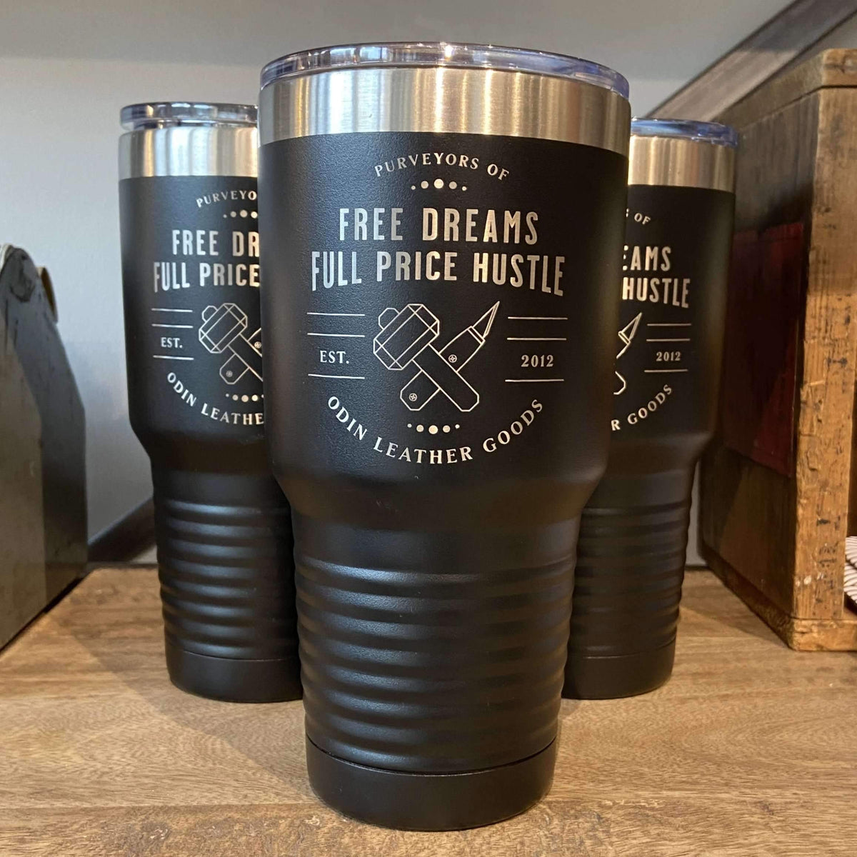 Tumbler: Purveyors of Dreams + Hustle (30oz)