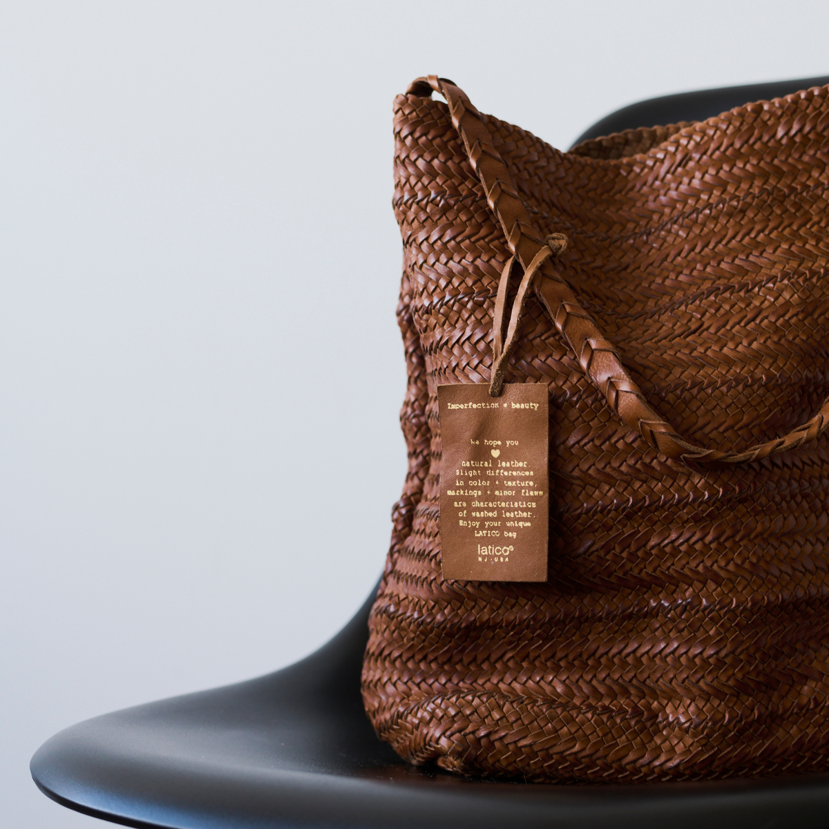 Studio Leather Tote Bag