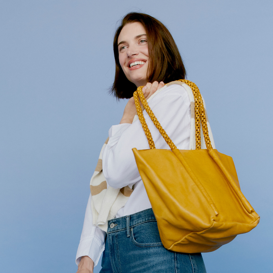 Wander Leather Tote Bag (Md)